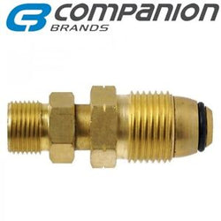 Companion Cylinder Adaptor to 3/8 LH Outlet