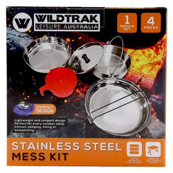 Wildtrak 1 Person 4 Piece Mess Kit